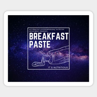 Breakfast Paste... it's Nutritious Accessories Sticker